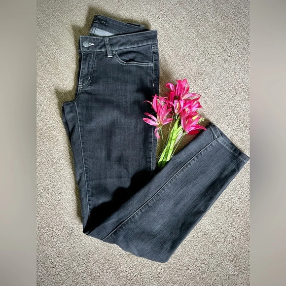 PrAna Charcoal Skinny/Straight Kayla Jean - size 6/28 - Picture 2 of 13